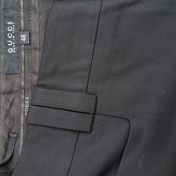 Gucci Wool Wide Leg Pants - Picture 1 of 12
